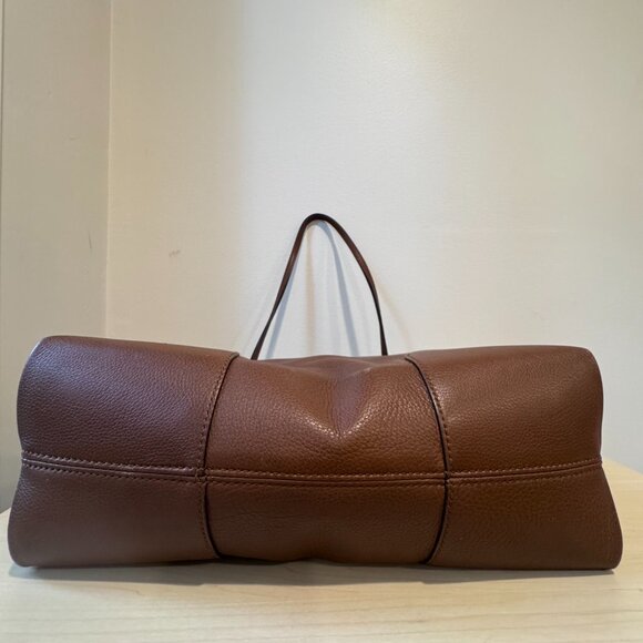 ๐ Gucci Bree Brown Leather Dome Satchel Bag | Authentic | Gently Used - Picture 7 of 16